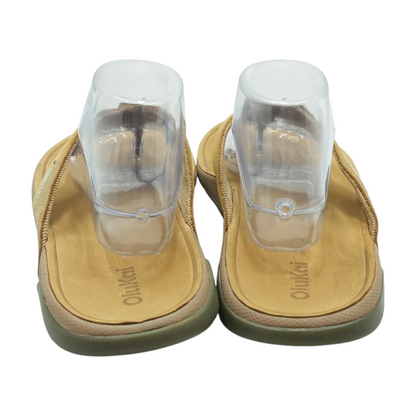 Tan Flip-Flop Sandals