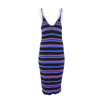 Express Multi Striped Midi Dress – Image 2