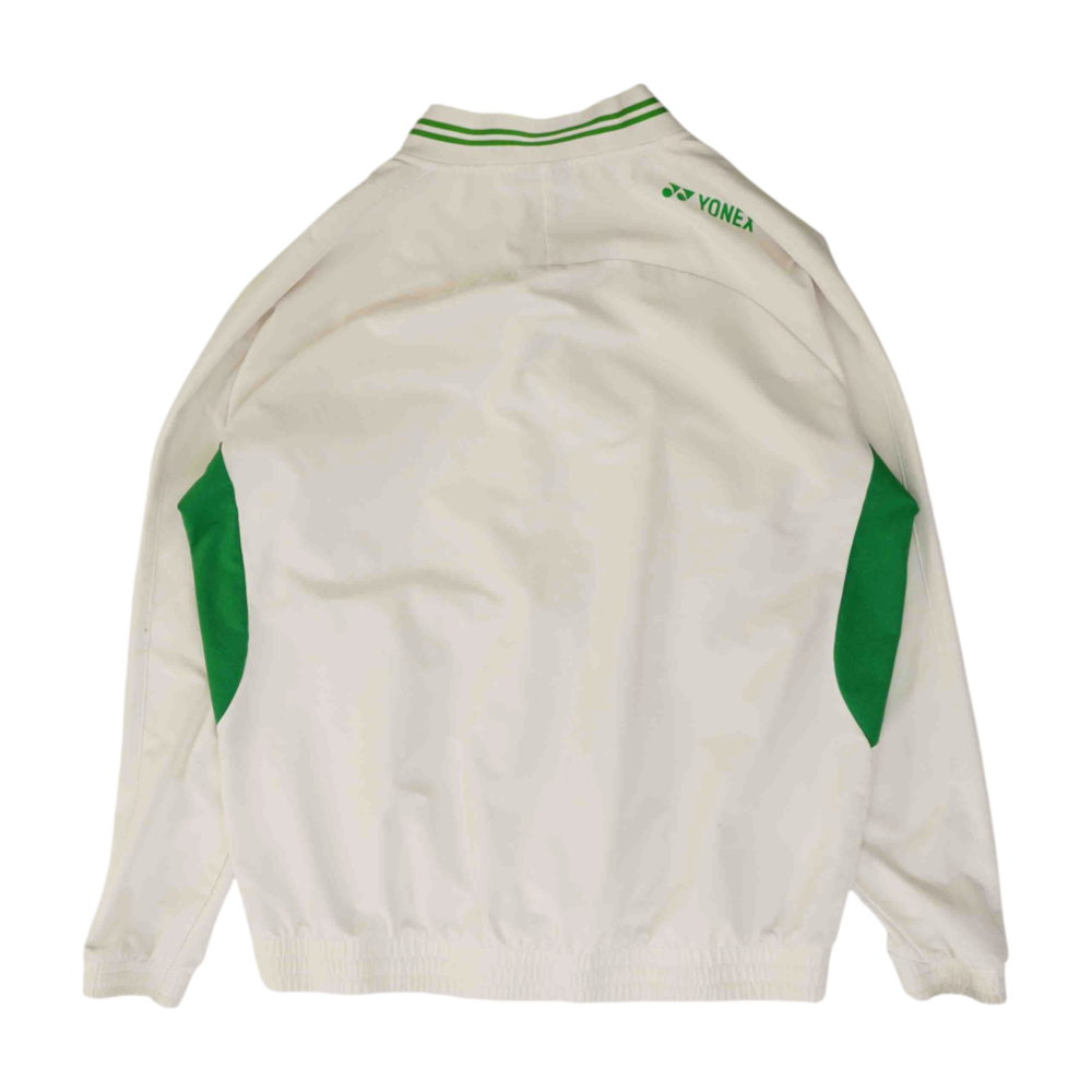 White Color Block Active Jacket