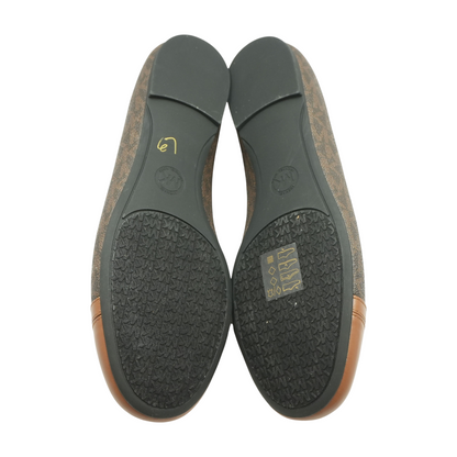 Brown Slip-On Flats