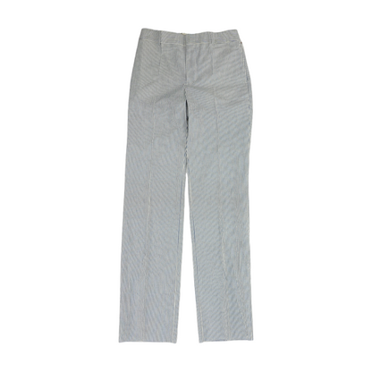 White Striped Chino Pants