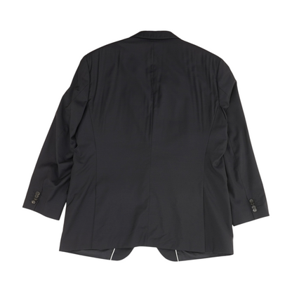 Navy Solid Suit Jacket