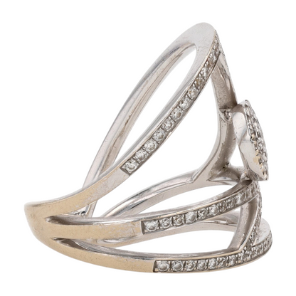 5/8 ctw 14K White Gold Diamond Fashion Ring
