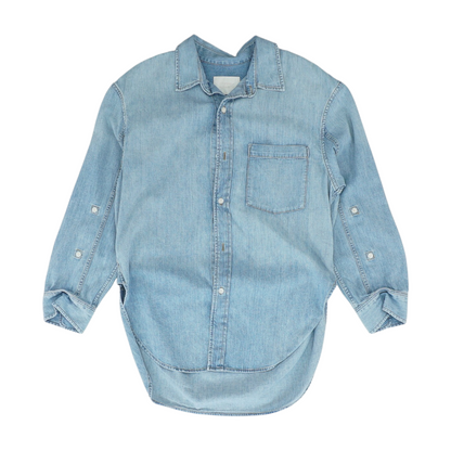 Blue Button Down