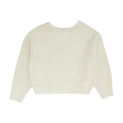 Gray Cardigan Sweater