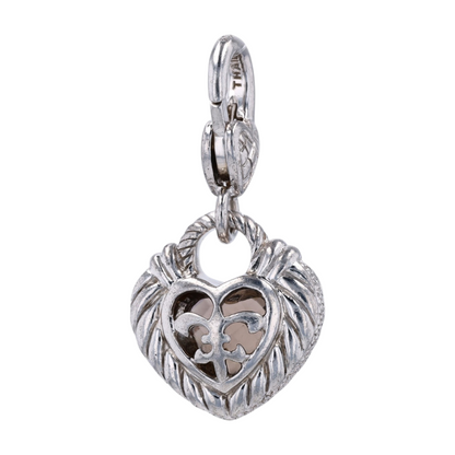 Sterling Silver Smoky Topaz Charm