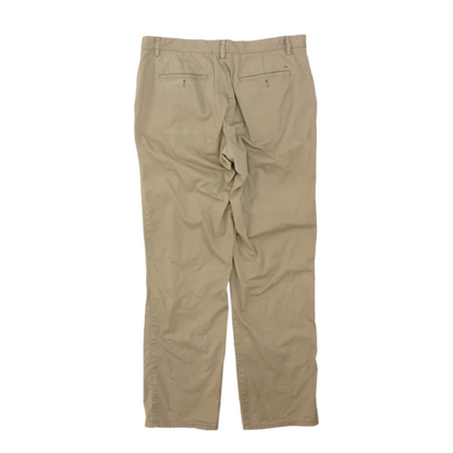 Beige Regular Pants
