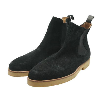 Black Leather Chelsea Boots