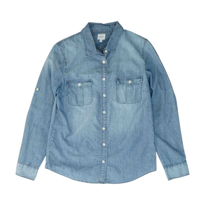 Blue Button Down