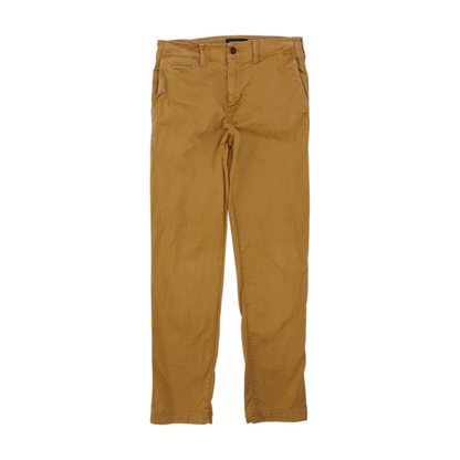 Brown Straight Pants