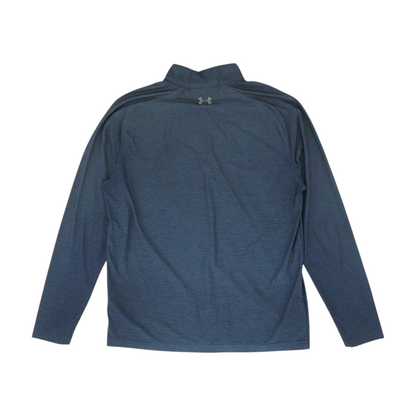 Navy Solid 1/4 Zip Pullover