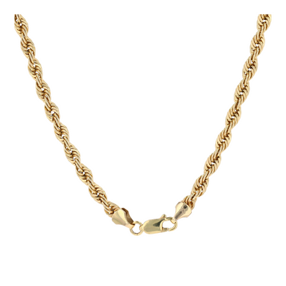 10K Yellow Gold Chain Necklace