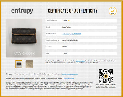 Brown Pochette Florentine M Belt Bag