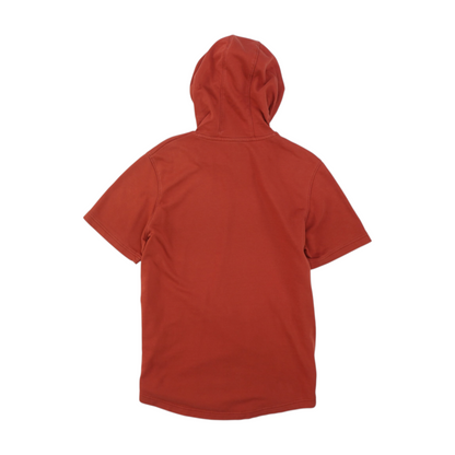Red Solid Hoodie Pullover
