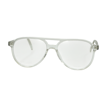 Clear Braden W Aviator Prescription Eyewear