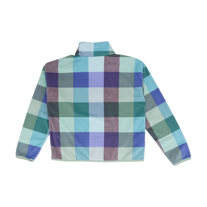 Multi Check 1/4 Zip Pullover