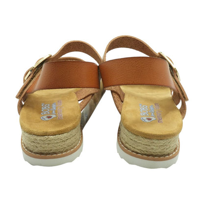 Brown Flat Sandals