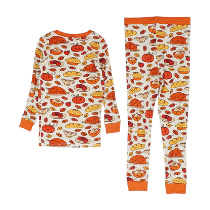 Multi Graphic Long Sleeve Set