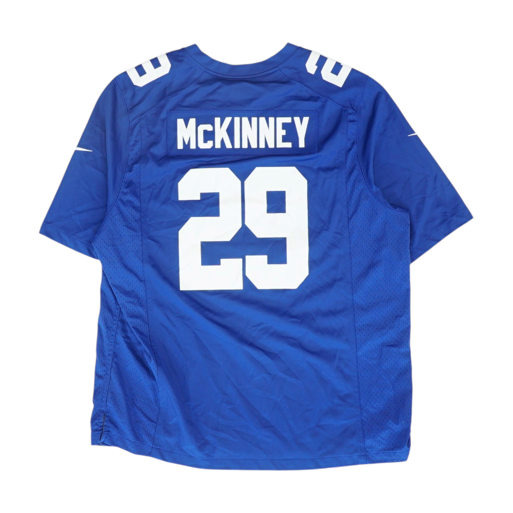 Men's Blue New York Giants Short Sleeve Jersey