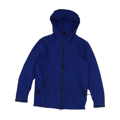 Blue Solid Active Jacket