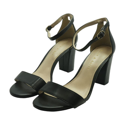 Black Block Heels