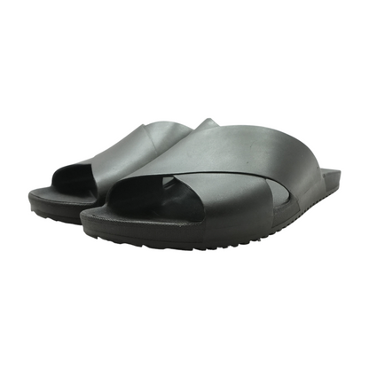 Black Flat Sandals