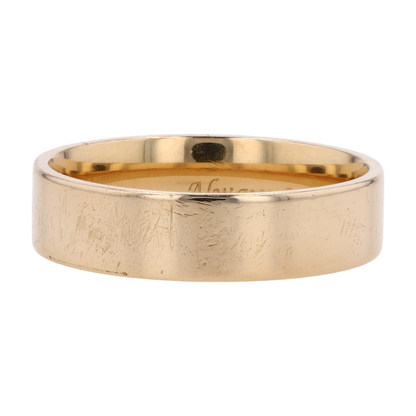 18K Yellow Gold Band