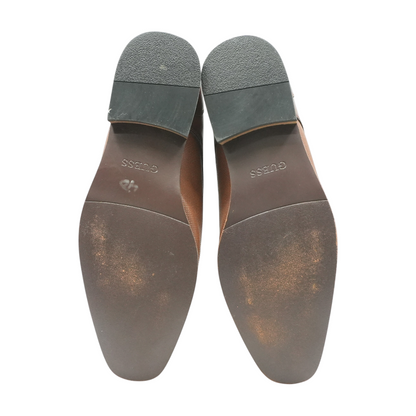 Brown Lace-Up Dress Shoes
