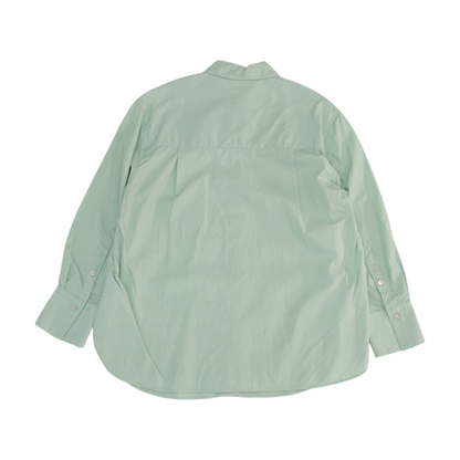 Green Button Down
