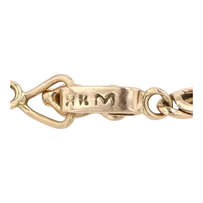 18K Yellow Gold Chain Bracelet