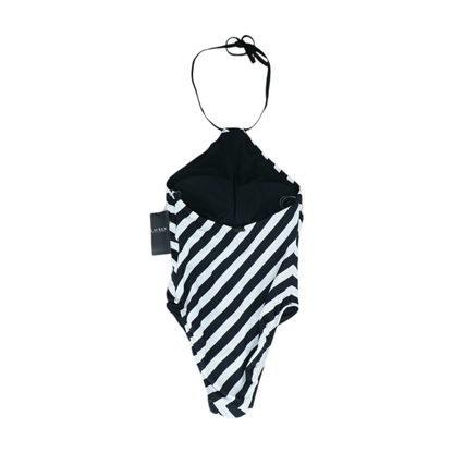 Black Striped One-Piece