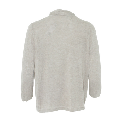 Beige Cardigan Sweater