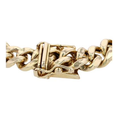 14K Yellow Gold Chain Bracelet