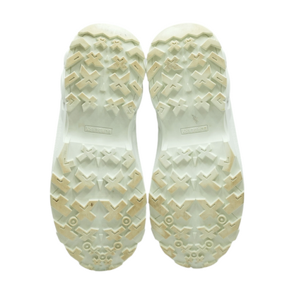 White Arthur Vintage Check Sneakers