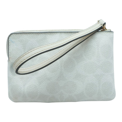 White Wristlet Wallet