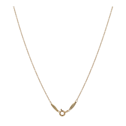 1/5 ctw 18K Yellow Gold Diamond Pendant Necklace