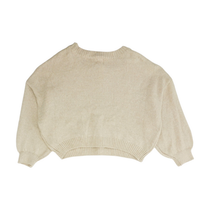 Tan Argyle Pullover Sweater