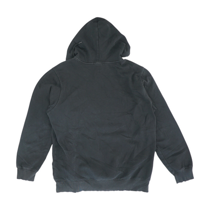 Black Solid Hoodie Pullover