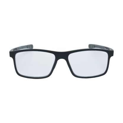 Gray Mauritius Square Prescription Eyewear