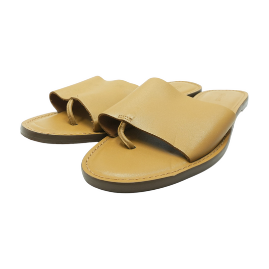 Tan Flat Sandals