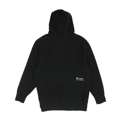 Black Solid Hoodie Pullover