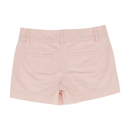 Pink Solid Chino Shorts