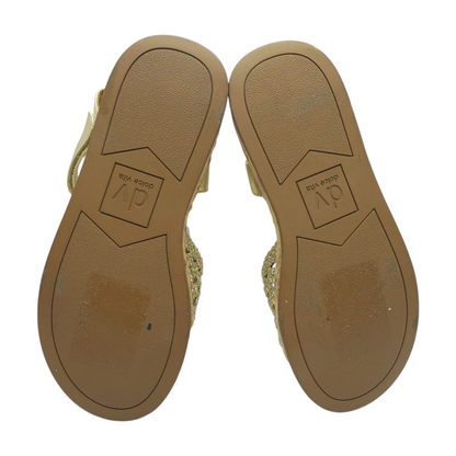 Gold Sandals Shoes