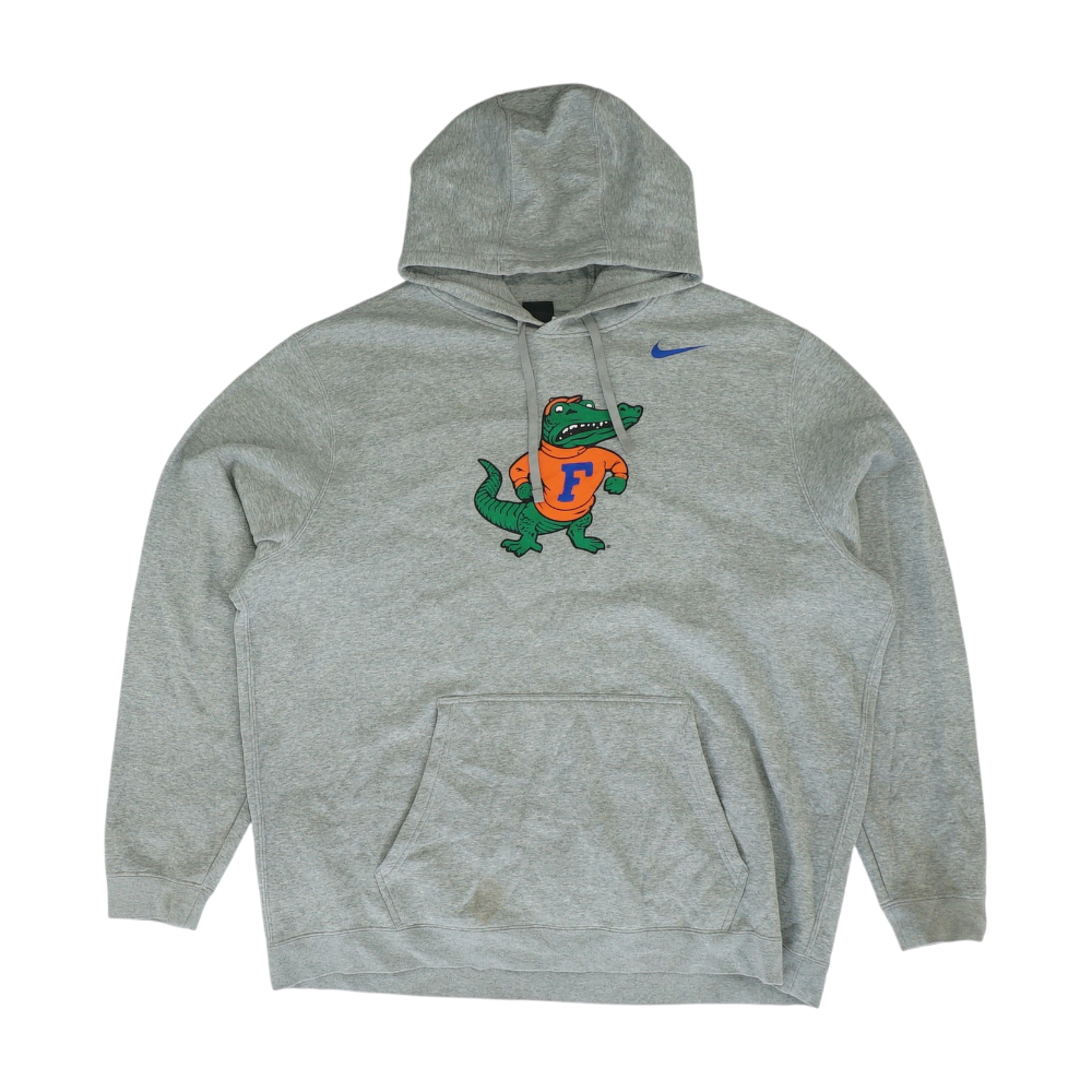 Gray Florida Gators Solid Hoodie Pullover