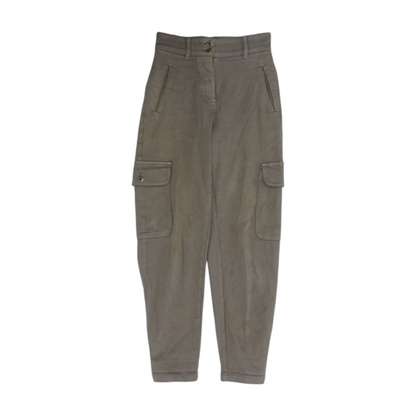 Gray Tapered Pants