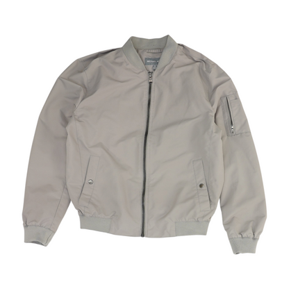 Gray Solid Jacket