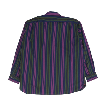 Multi Striped Long Sleeve Button Down