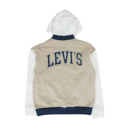Tan Color Block Jacket