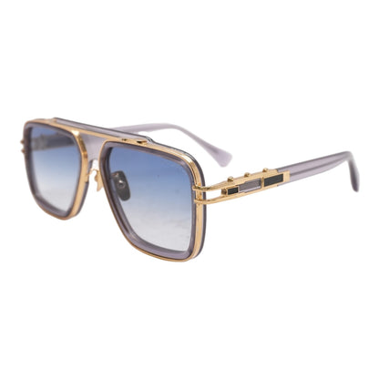 Gray Aviator Sunglasses