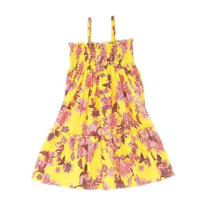 Yellow Floral Dress
